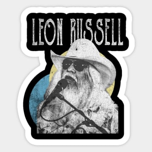 Leon-Russell Sticker